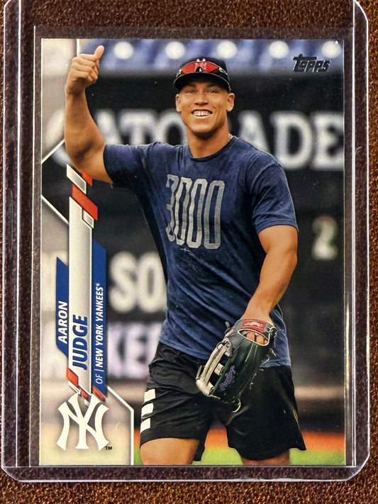 Aaron Judge - 2020 Topps Series 1 - Image Variation - Yankees