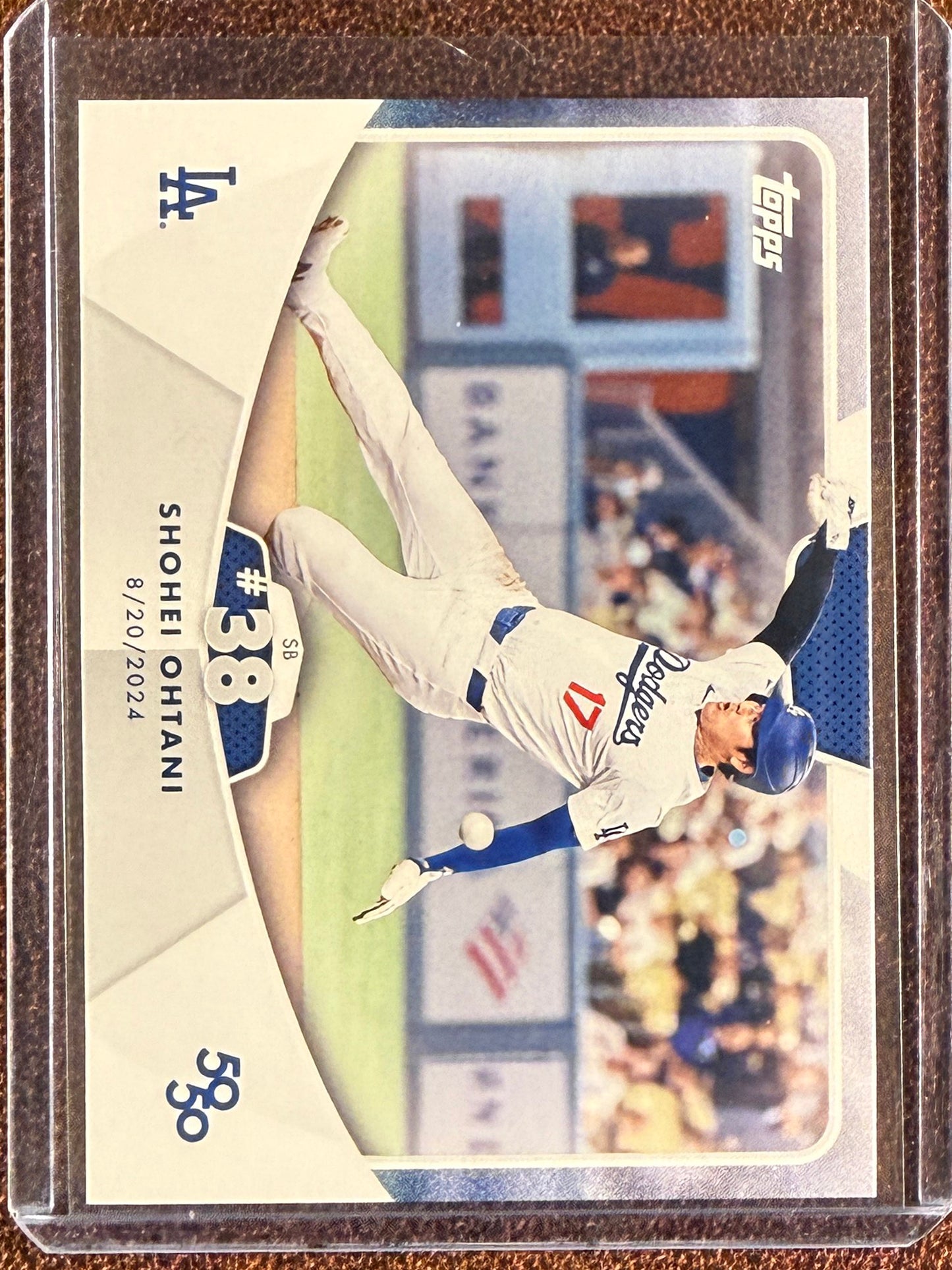 Shohei Ohtani - 2024 Topps 50/50 - SB #38 Base - Dodgers