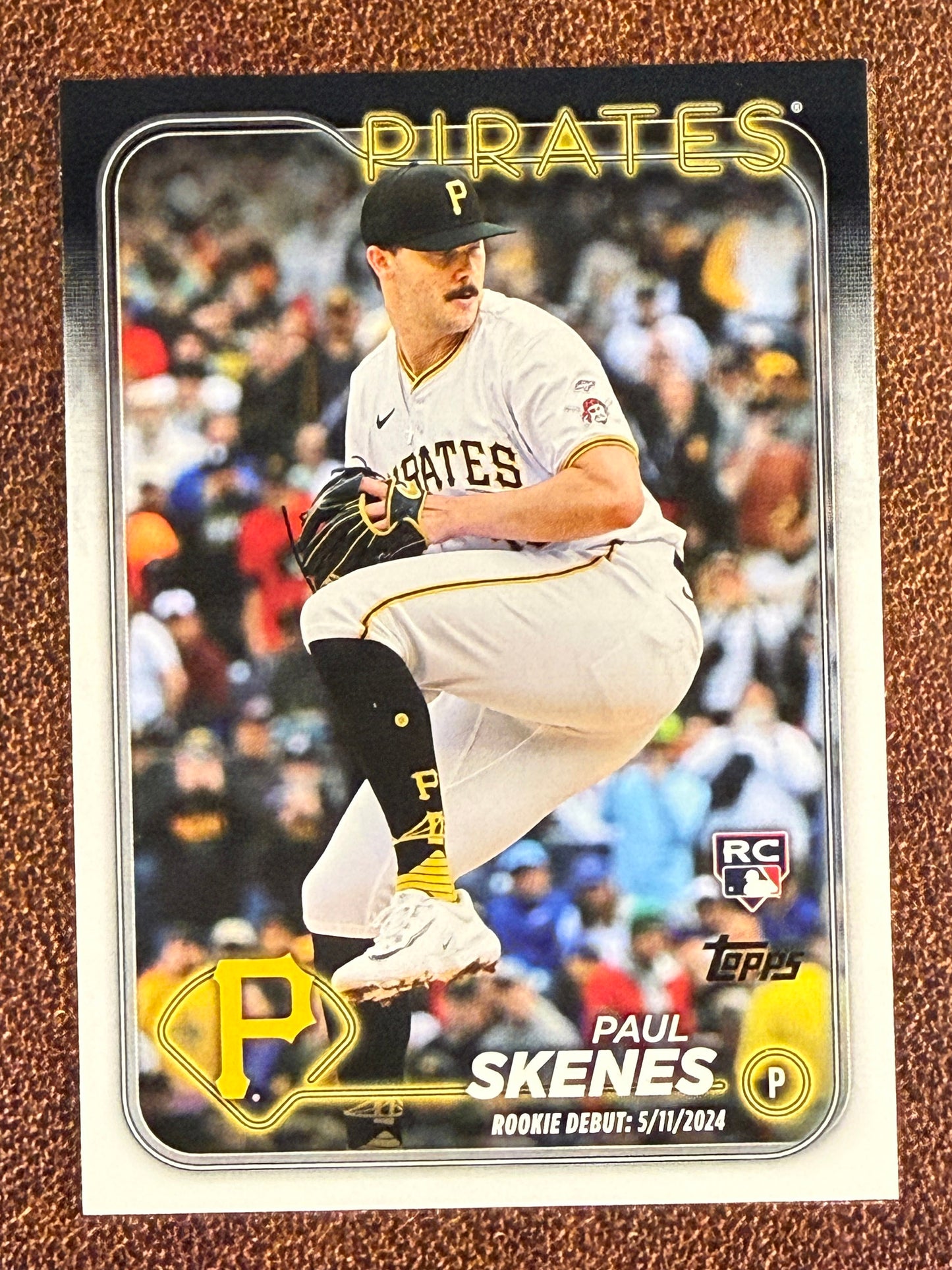 Paul Skenes - 2024 Topps Update - Rookie Companion Card - Pirates