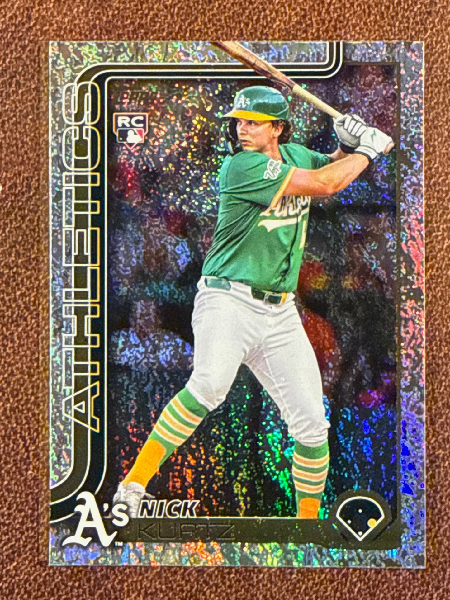 Nick Kurtz - 2025 Topps Update - Rookie Holo Foil - Athletics