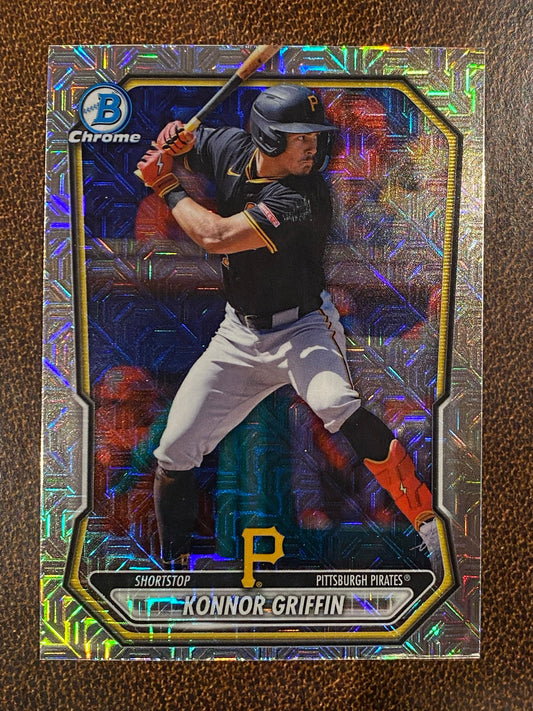 Konnor Griffin - 2026 Bowman - Prospect MOJO Refractor - Pirates