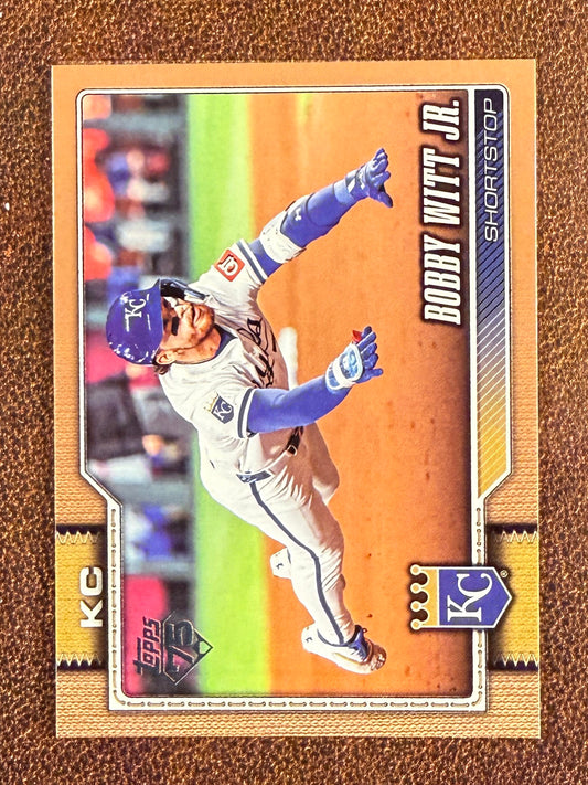 Bobby Witt Jr - 2026 Topps Series 1 - GOLD /2026 - Royals