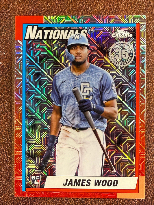 James Wood - 2025 Topps Update - Rookie MOJO - Nationals