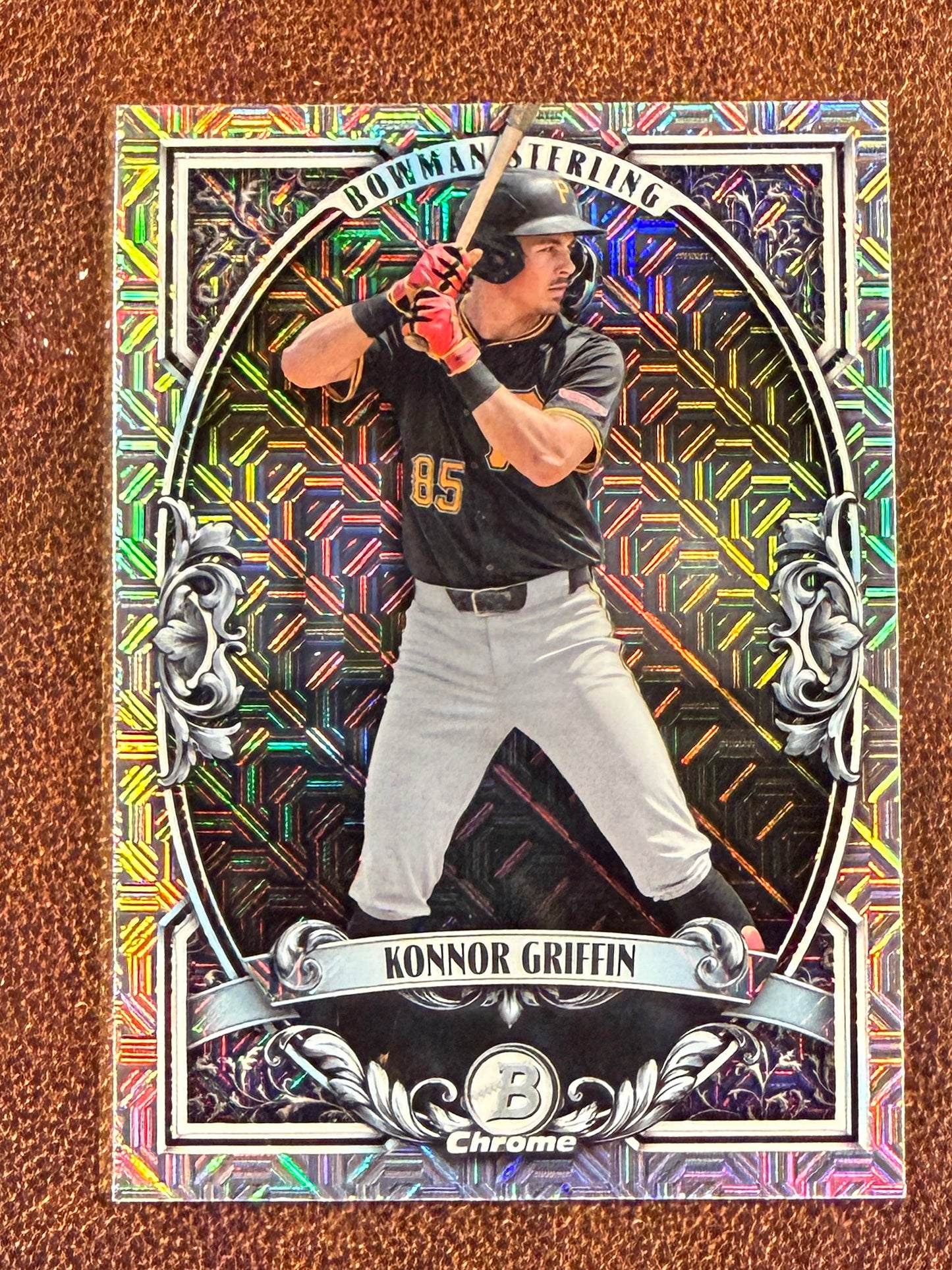 Konnor Griffin - 2026 Bowman - MOJO Bowman Sterling  - Pirates