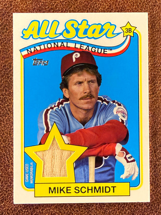 Mike Schmidt - 2024 Topps Series 2 - Game Used RELIC - Phillies