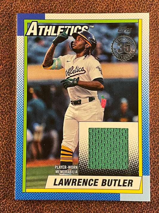 Lawrence Butler - 2025 Topps Series 2 - 1990 RELIC - Athletics