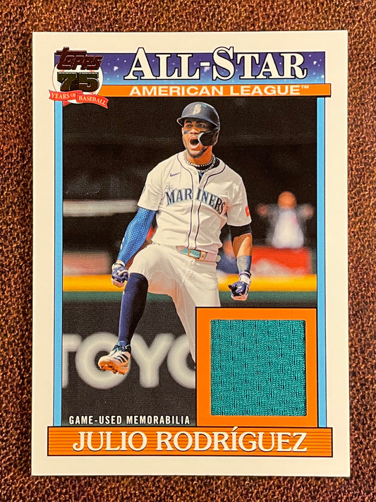 Julio Rodriguez - 2026 Topps Series 2 - 1991 All Star RELIC - Mariners