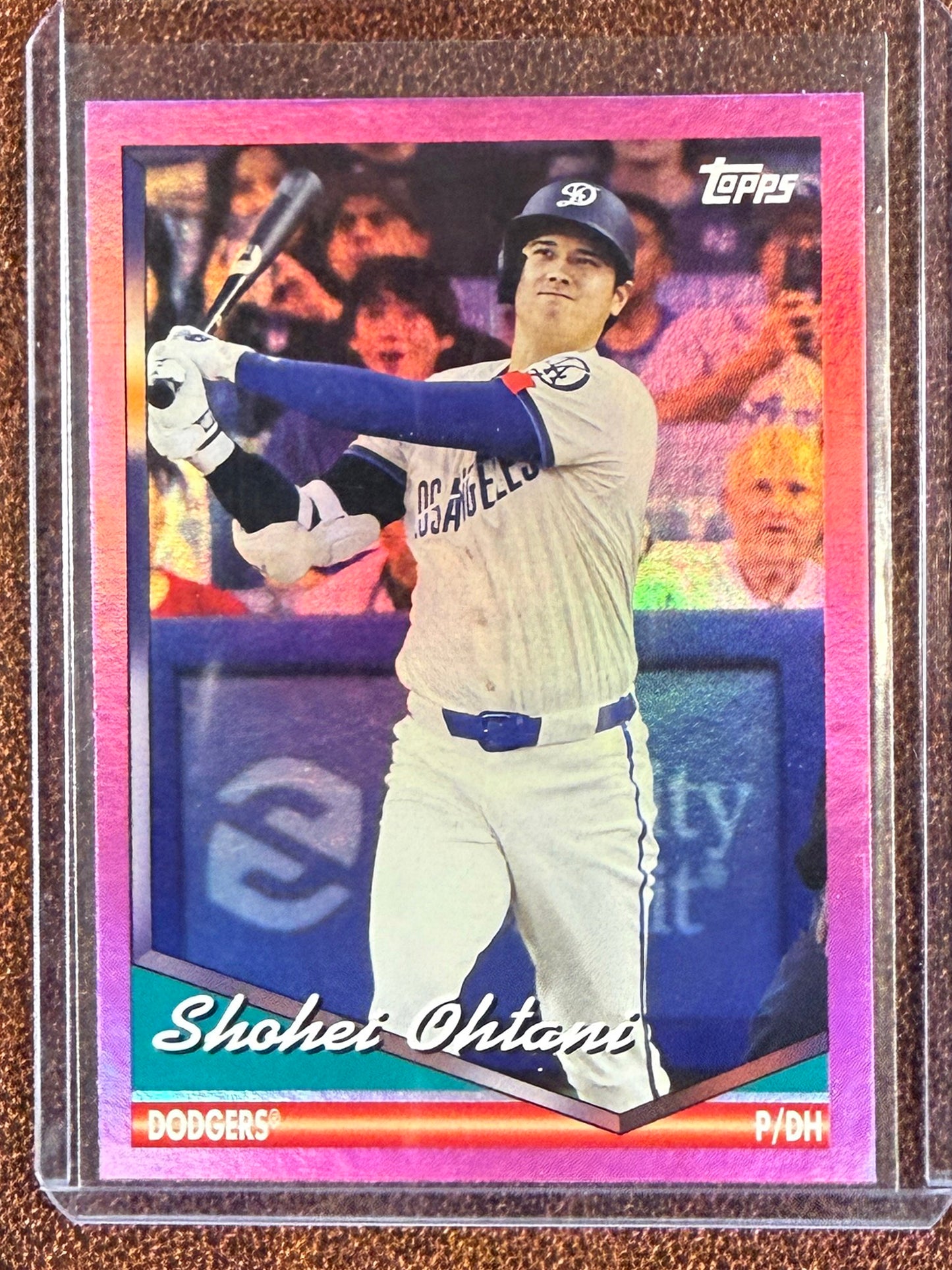 Shohei Ohtani - 2024 Topps Archives - PINK Foilboard - Dodgers