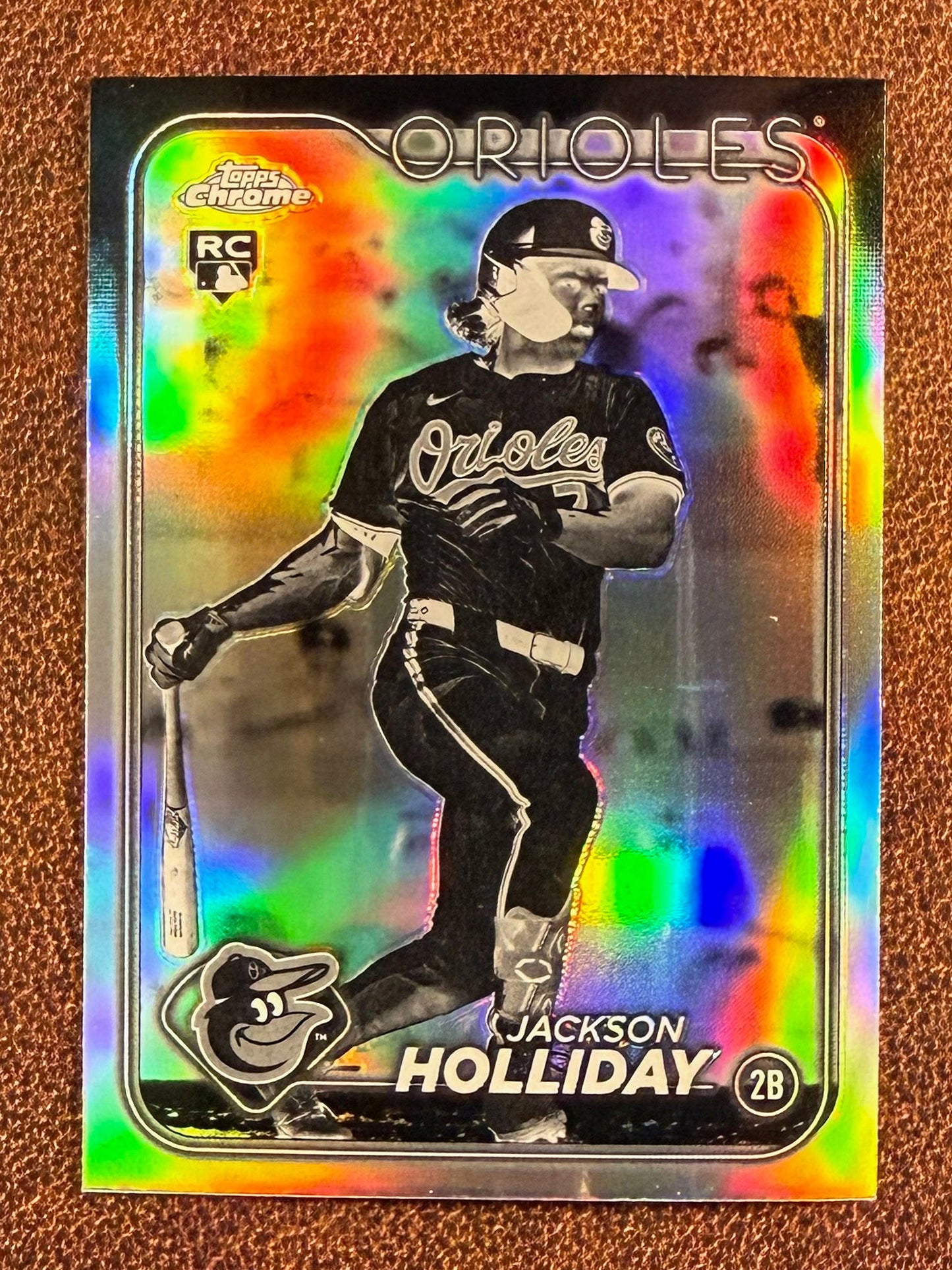 Jackson Holliday - 2024 Topps Chrome - Negative Refactor - Orioles