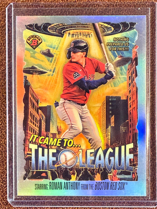 Roman Anthony - 2025 Bowman Chrome - It Came to the League - Red Sox