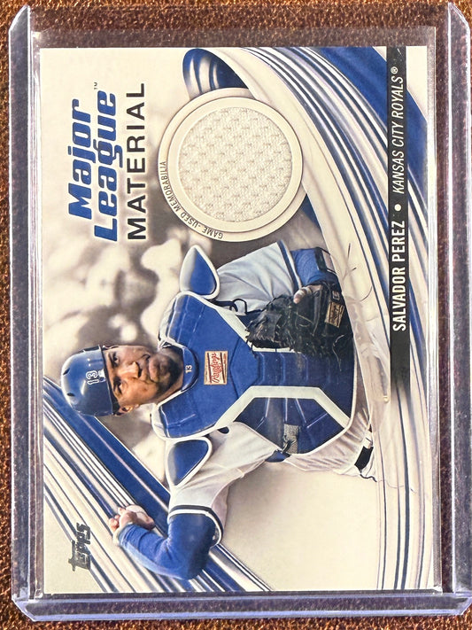 Salvador Perez - 2023 Topps Series 1 - Major League Material RELIC - Royals