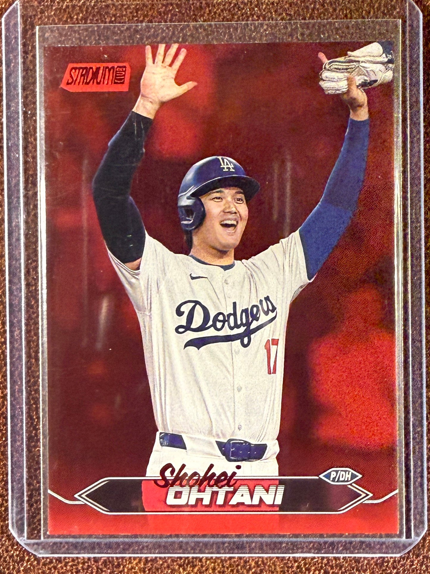 Shohei Ohtani - 2024 Topps Stadium Club - RED Foil - Dodgers