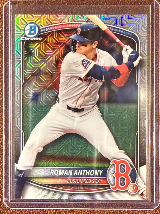 Roman Anthony - 2025 Bowman Chrome - Mojo - Red Sox