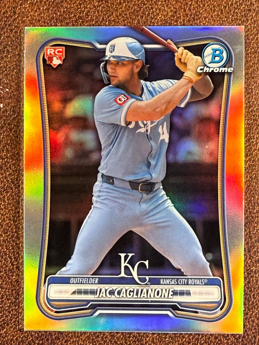Jac Caglianone - 2026 Bowman - Red Rookie Redemption (*Surface Issue*) - Royals