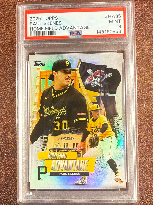 Paul Skenes - 2025 Topps Series 2 - Home Field Advantage (PSA 9) - Pirates