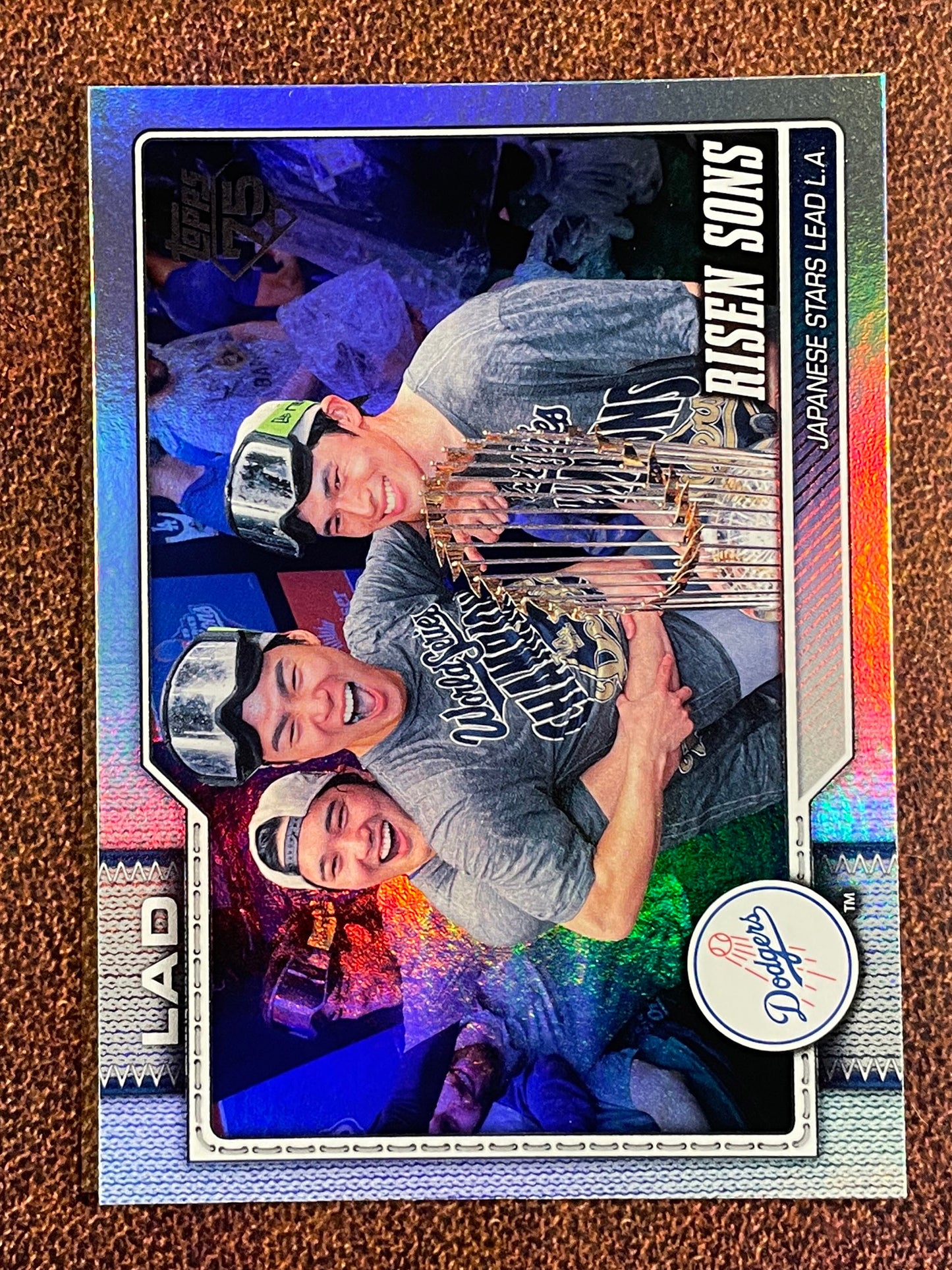 Shohei Ohtani / Yoshinobu Yamamoto / Roki Sasaki - 2026 Topps Series 2 - Rainbow Foil - Dodgers