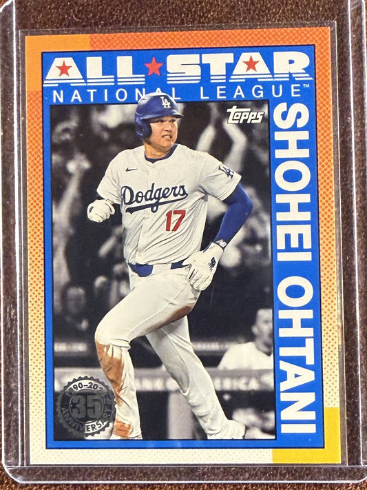 Shohei Ohtani - 2025 Topps Series 2 - 1990 All Stars (BLUE) - Dodgers
