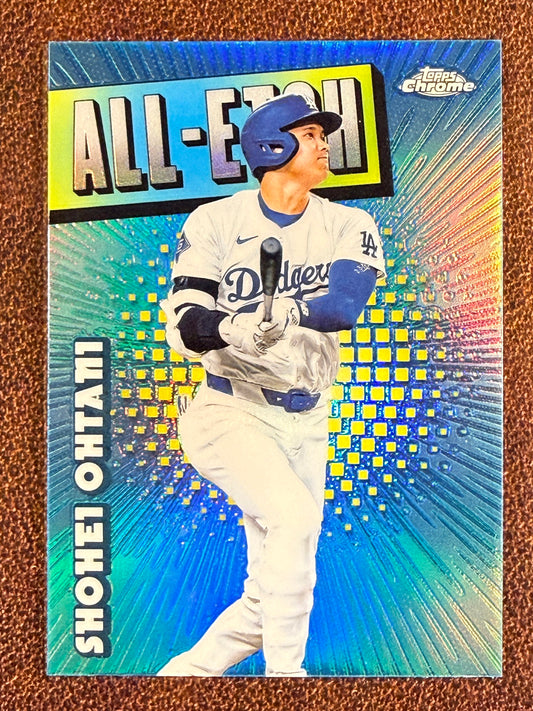 Shohei Ohtani - 2025 Topps Chrome - All Etch - Dodgers