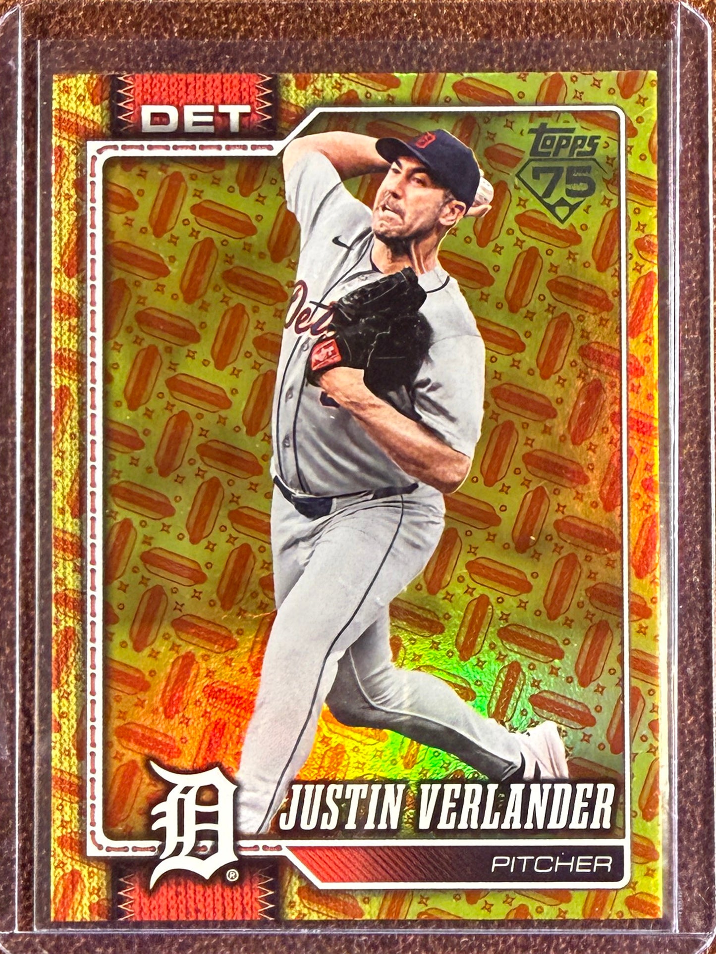 Justin Verlander - 2026 Topps Series 2 - Hot Dog Parallel /99 - Tigers