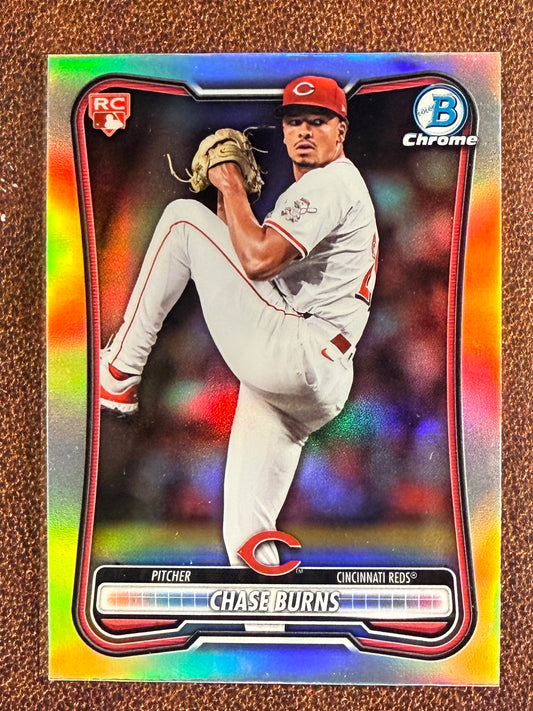 Chase Burns - 2026 Bowman - Red Rookie Redemption - Reds