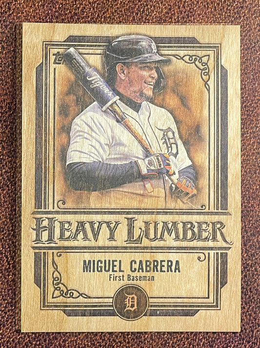 Miguel Cabrera - 2025 Topps Update - Heavy Lumber - Tigers