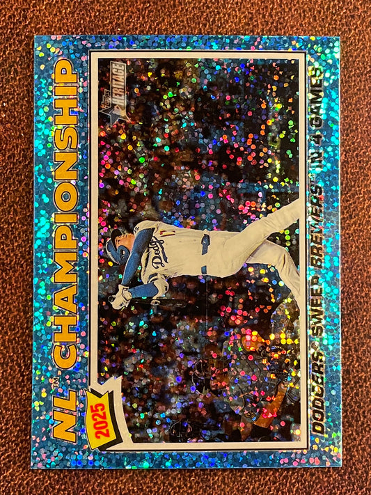 Shohei Ohtani - 2026 Topps Heritage - BLUE Sparkle (#277) - Dodgers