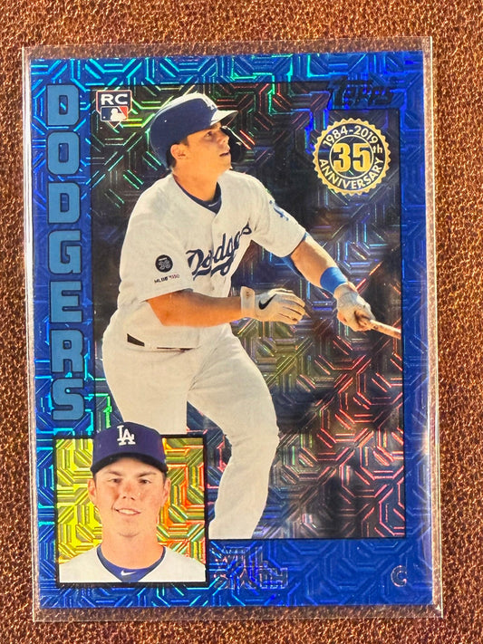 Will Smith - 2019 Topps Update - Rookie Blue Mojo /150 - Dodgers