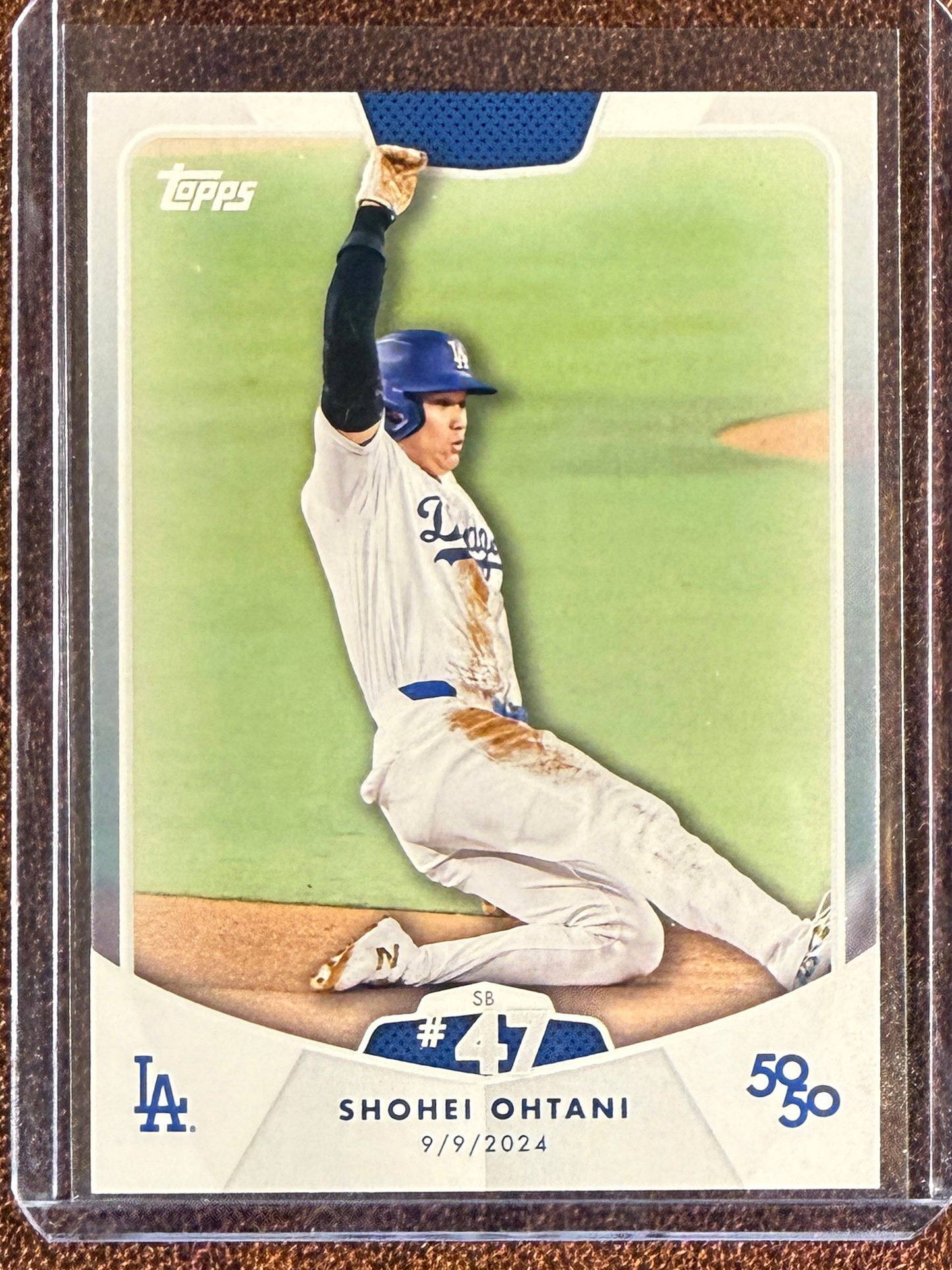 Shohei Ohtani - 2024 Topps 50/50 - SB #47 Base - Dodgers