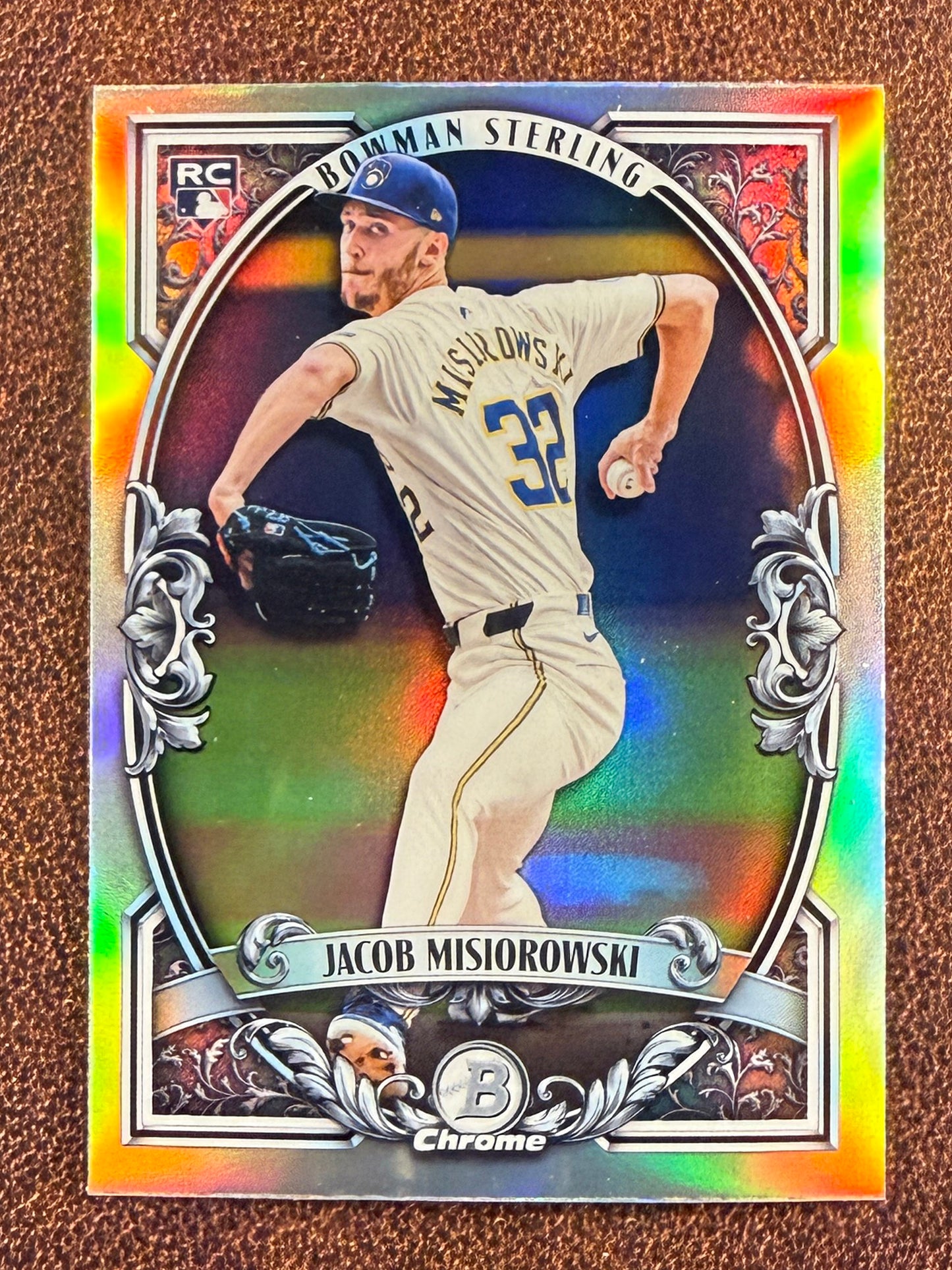 Jacob Misiorowski - 2026 Bowman - Bowman Sterling (BST-13) - Brewers