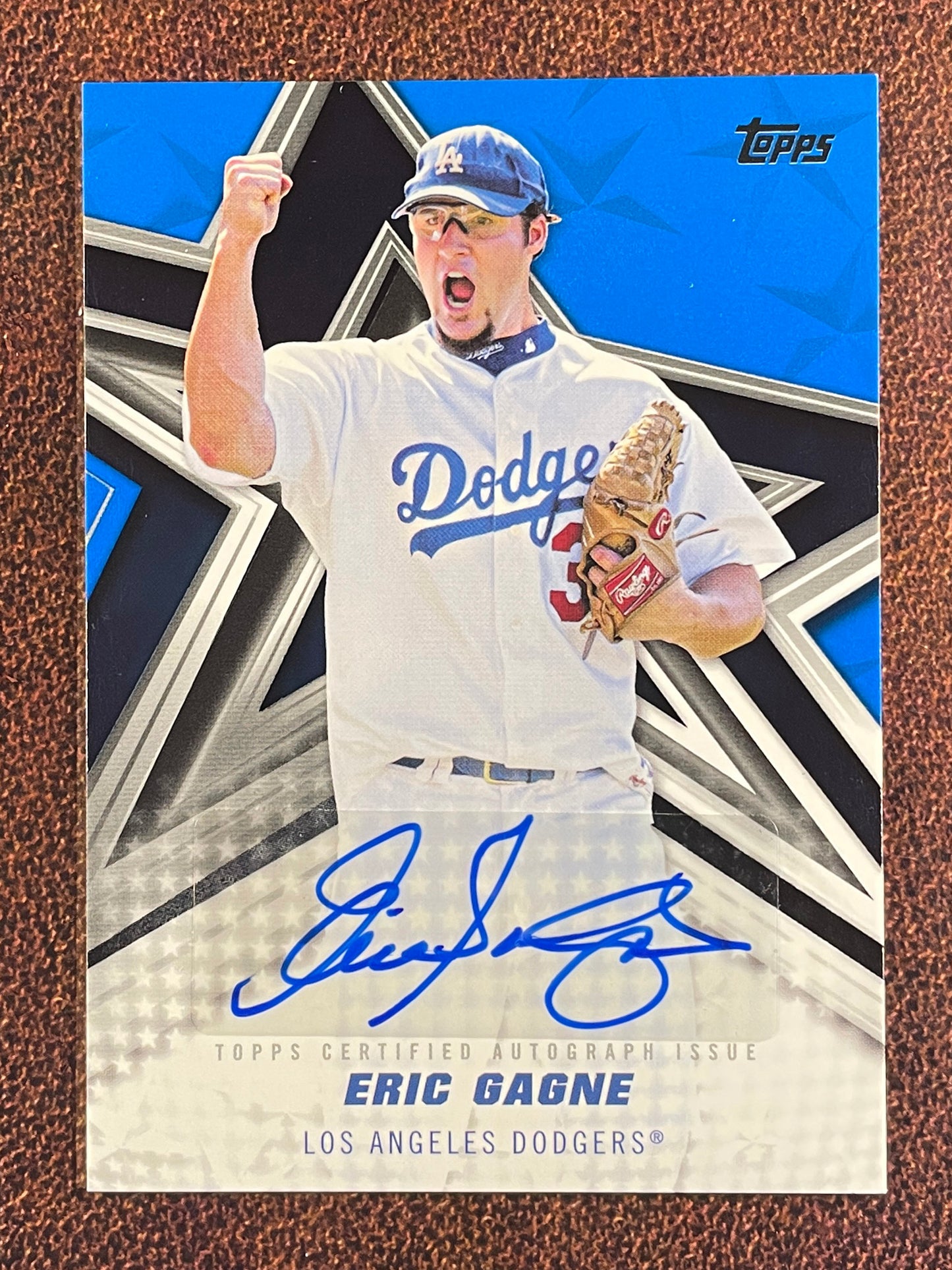 Eric Gagne - 2026 Topps Series 2 - BLUE Baseball Stars AUTO /150 - Dodgers