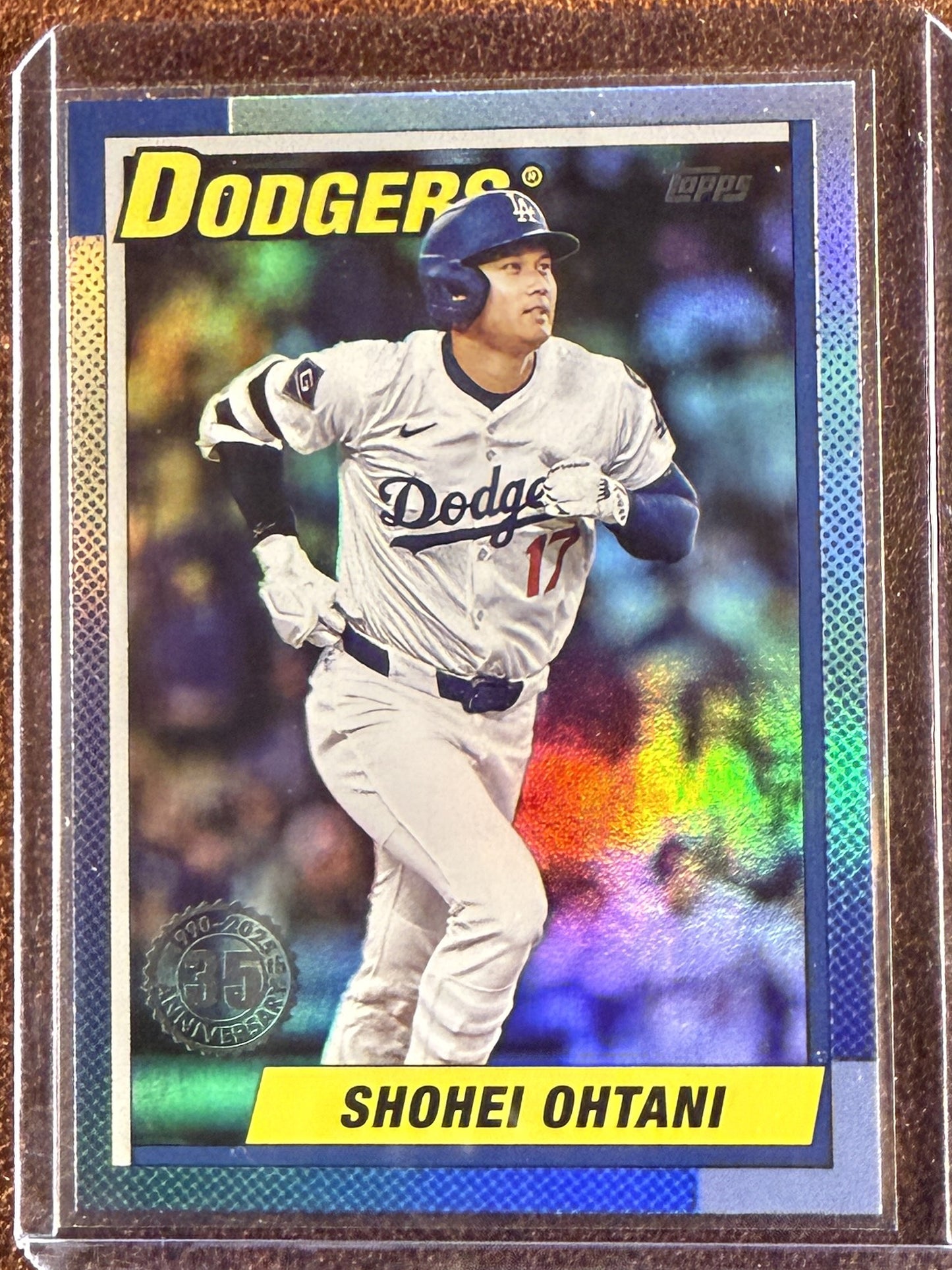 Shohei Ohtani - 2025 Topps Update - 1990 Rainbow Foil - Dodgers
