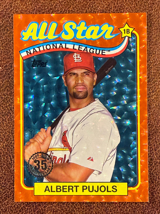 Albert Pujols - 2024 Topps Series 2 - ORANGE All Star /25 - Cardinals
