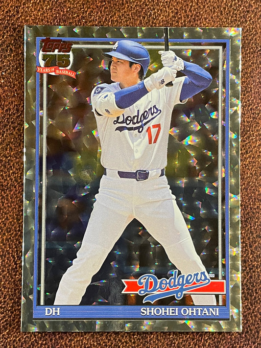 Shohei Ohtani - 2026 Topps Series 2 - 1991 Crackle Foilboard - Dodgers