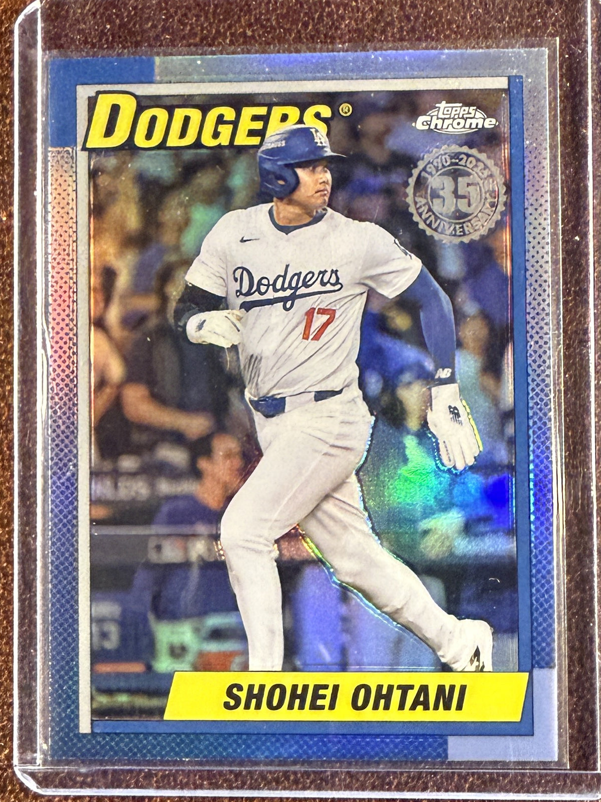 Shohei Ohtani - 2025 Topps Chrome - 1990 Refractor - Dodgers