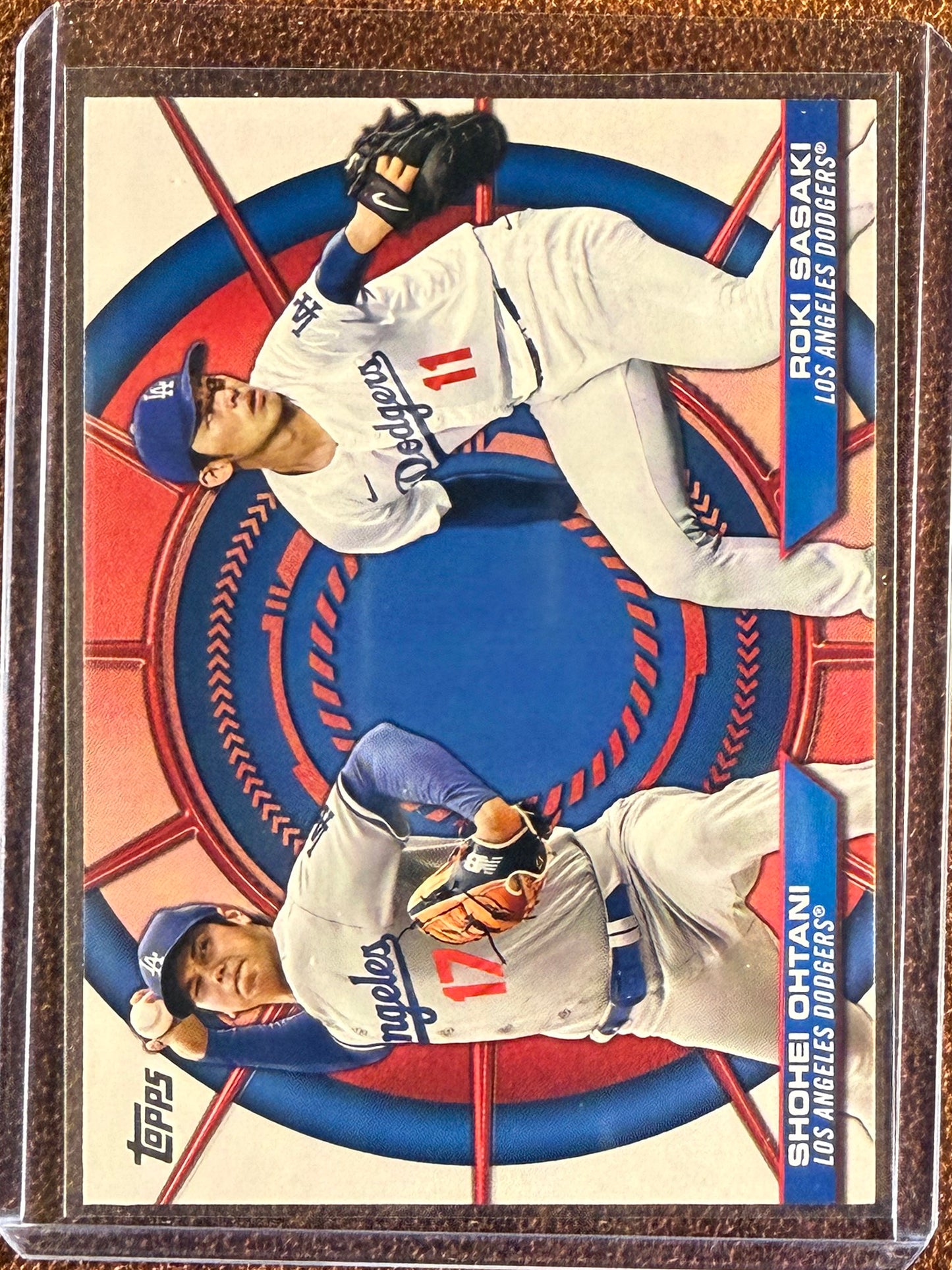 Shohei Ohtani/Roki Sasaki - 2025 Topps Series 2 - Dynamic Duos - Dodgers