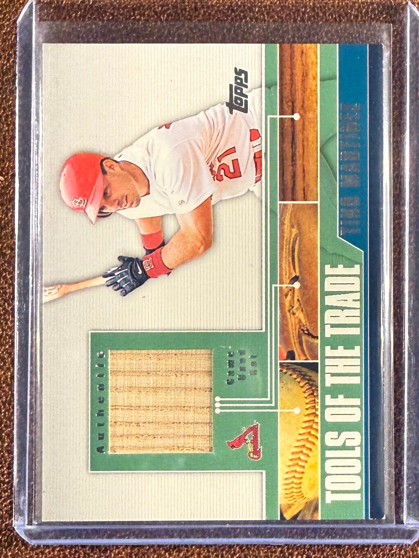 Tino Martinez - 2002 Topps - Tools of the Trade RELIC - Cardinals