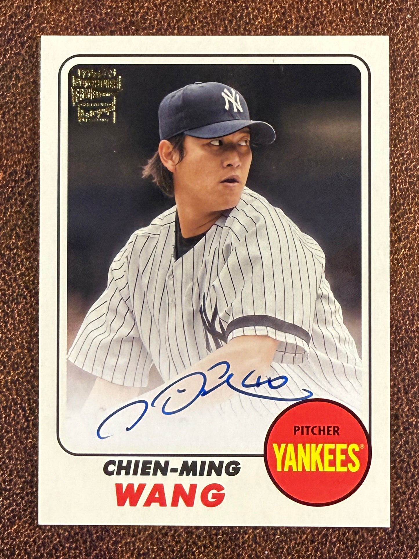Chien Ming Wang - 2024 Topps Archives - Fan Favorites AUTO - Yankees
