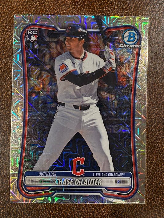 Chase DeLauter - 2026 Bowman - Rookie MOJO Refractor - Guardians