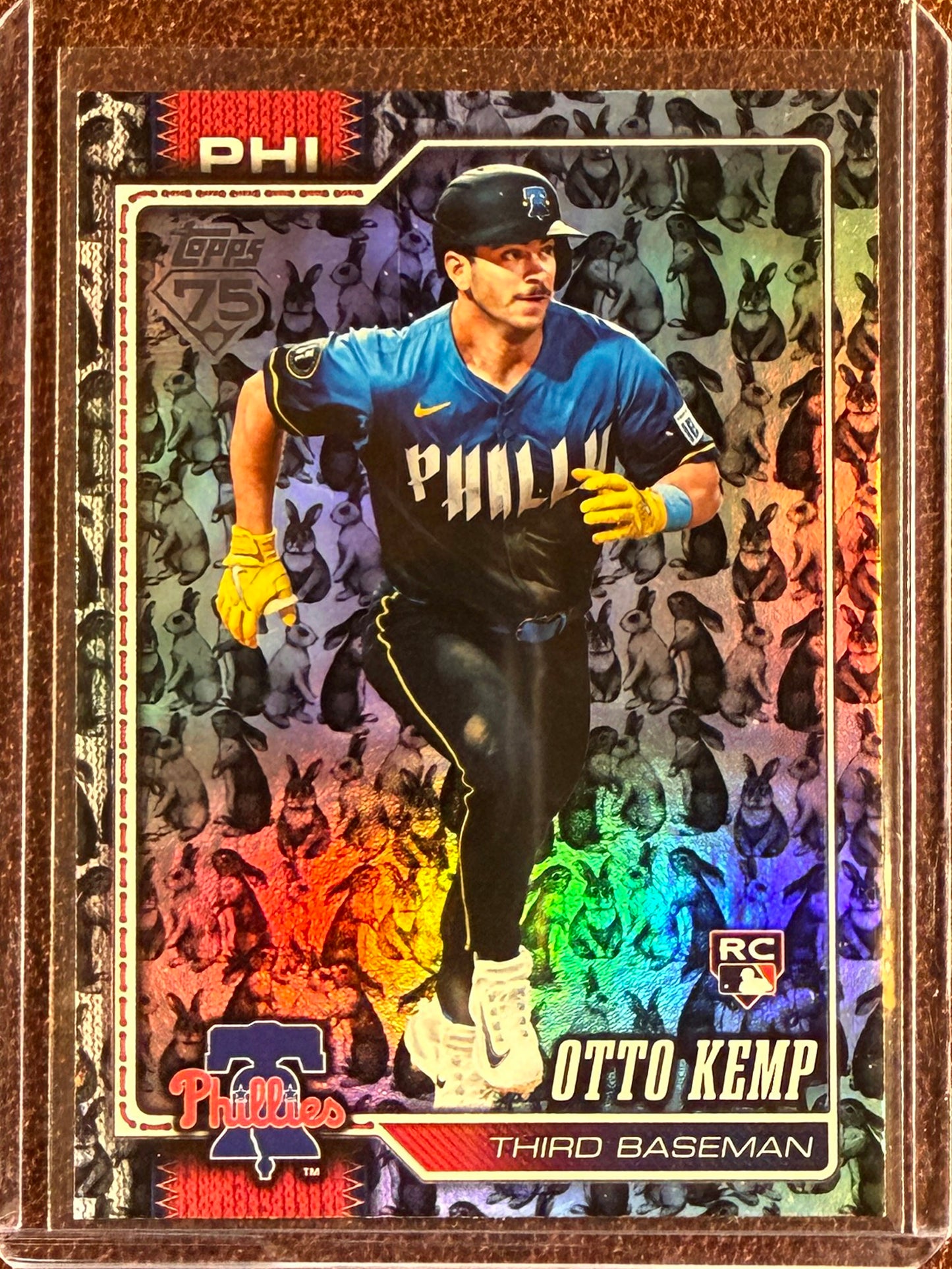 Otto Kemp - 2026 Topps Series 1 - Rookie Bunny Foil - Phillies