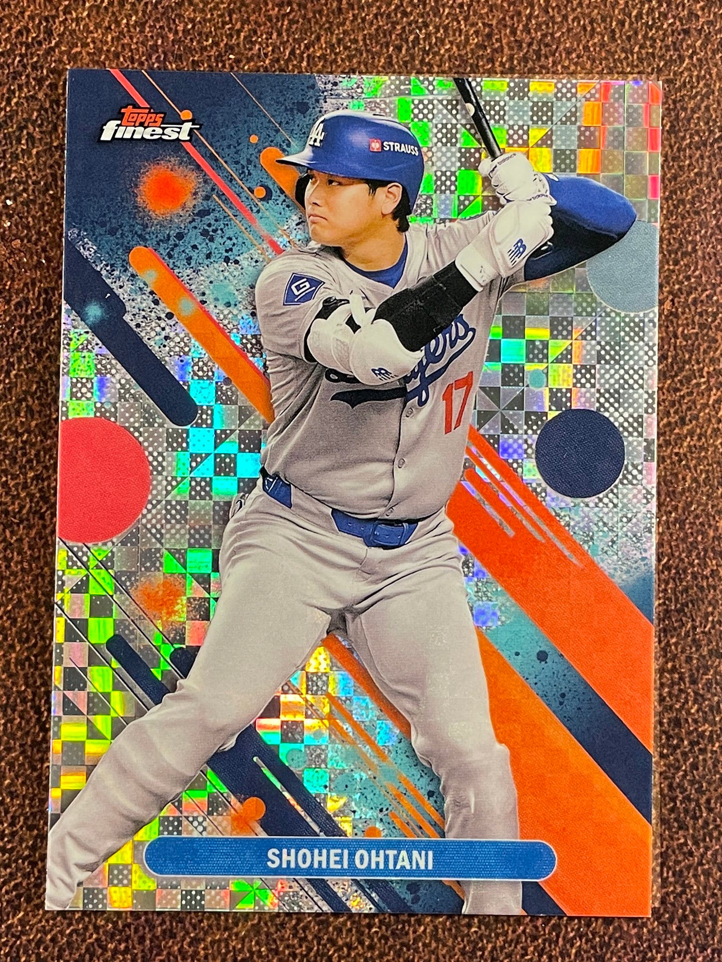 Shohei Ohtani - 2025 Topps Finest - Common X-Fractor - Dodgers