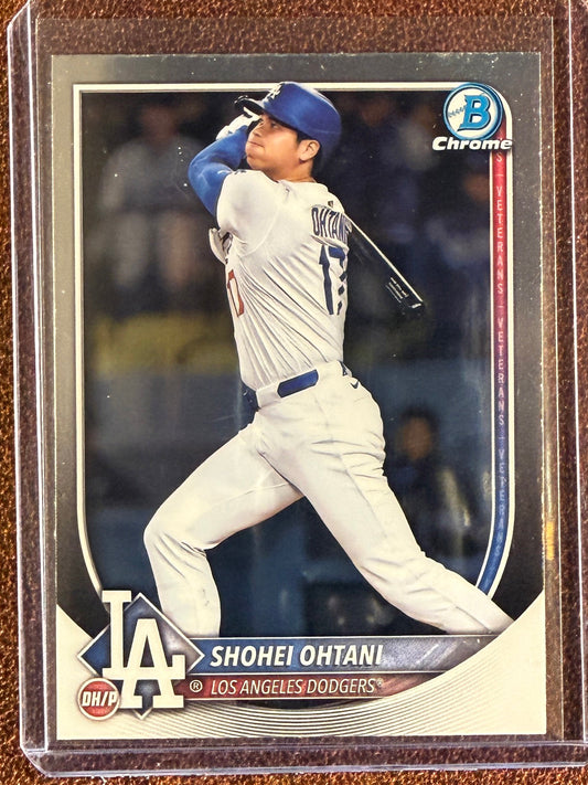 Shohei Ohtani - 2025 Bowman Chrome - Base #17 - Dodgers