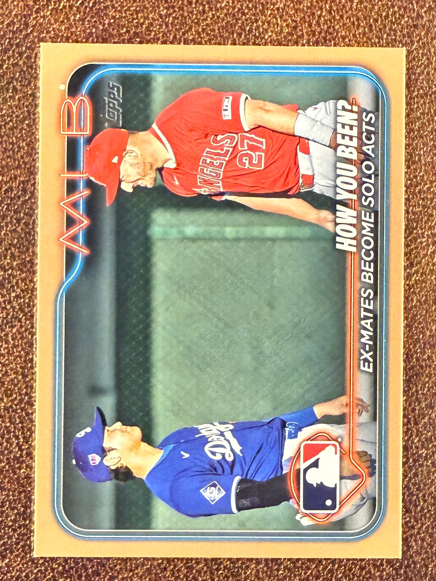 Shohei Ohtani / Mike Trout - 2024 Topps Update - GOLD /2024 - Dodgers