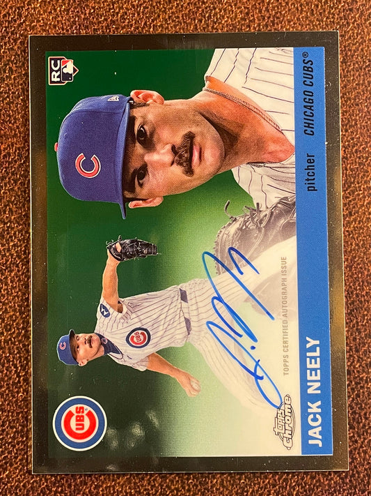 Jack Neely - 2025 Topps Chrome Platinum - AUTO - Cubs