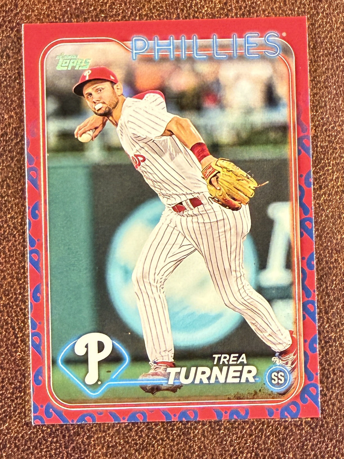 Trea Turner - 2024 Topps Series 2 - Team Border - Phillies