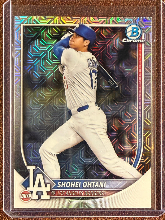 Shohei Ohtani - 2025 Bowman Chrome - Megabox Mojo Refractor #17 - Dodgers