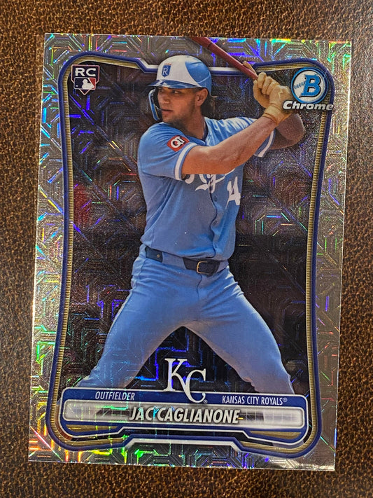 Jac Caglianone - 2026 Bowman - Rookie MOJO Refractor - Royals