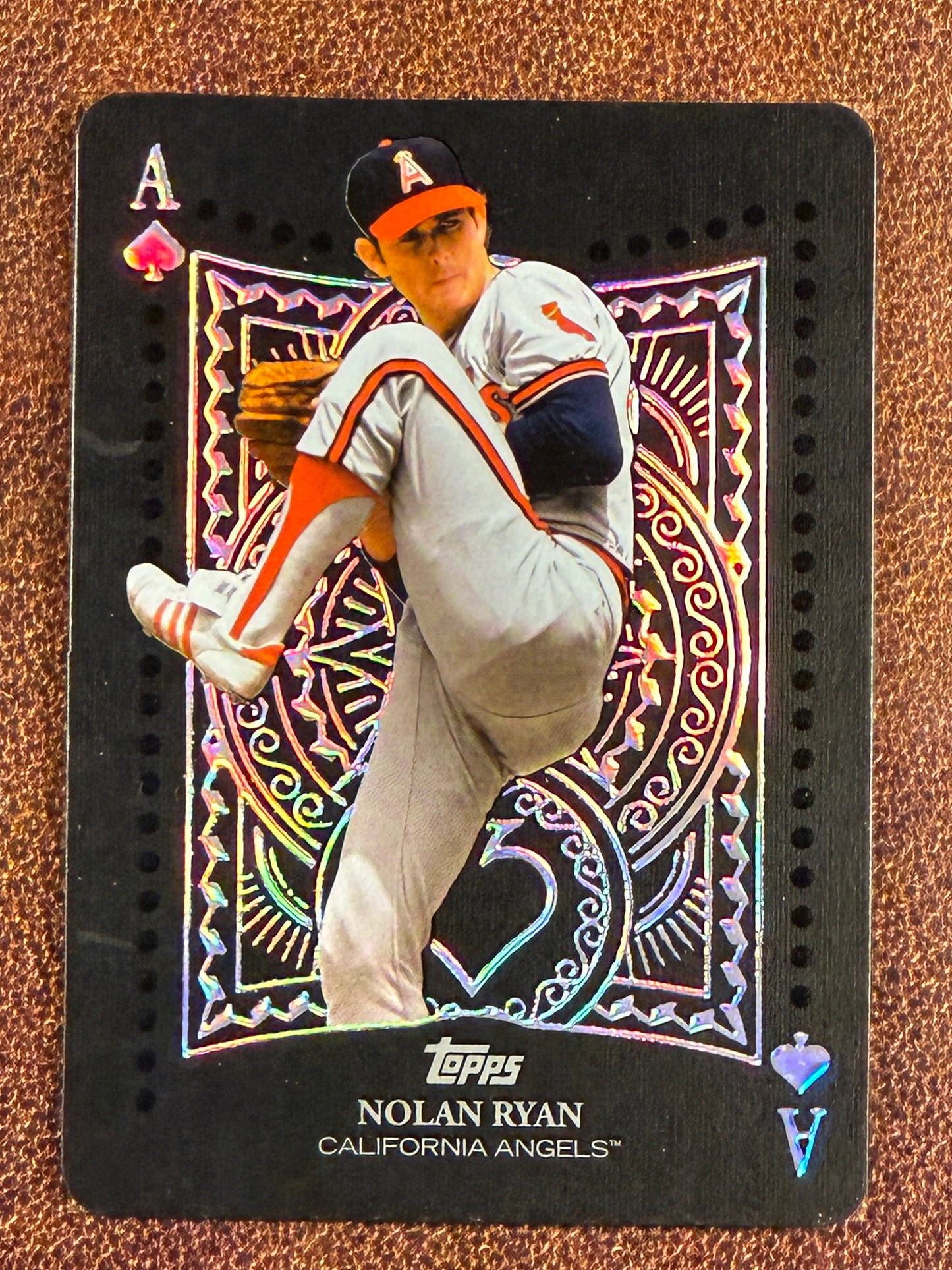 Nolan Ryan - 2026 Topps Series 2 - All Aces (*Surface Issues/Bottom Back Edge*) - Angels