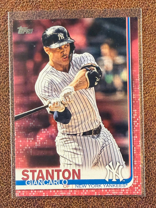 Giancarlo Stanton - 2019 Topps Update - Mother's Day Pink /50 - Yankees