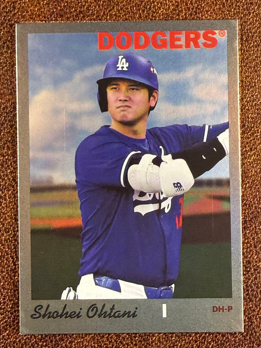 Shohei Ohtani - 2025 Topps Heritage - 25th Anniversary - Dodgers
