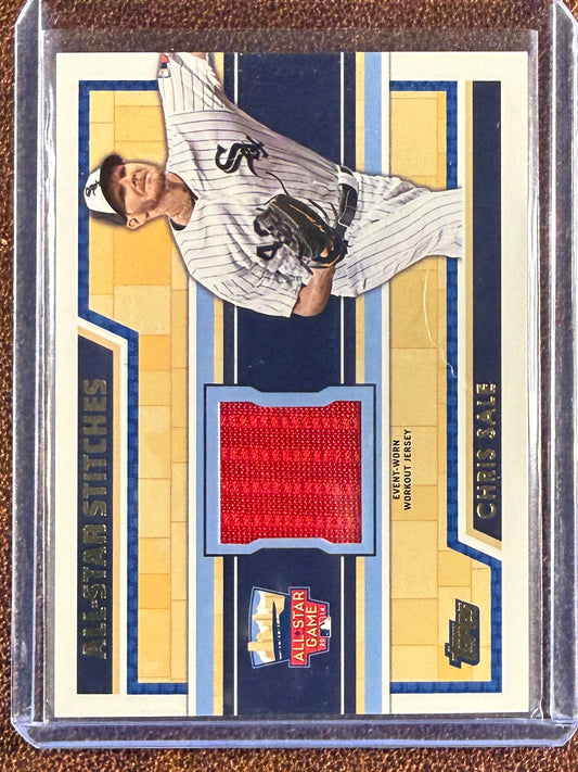 Chris Sale - 2014 Topps - All Star Stitches RELIC - White Sox